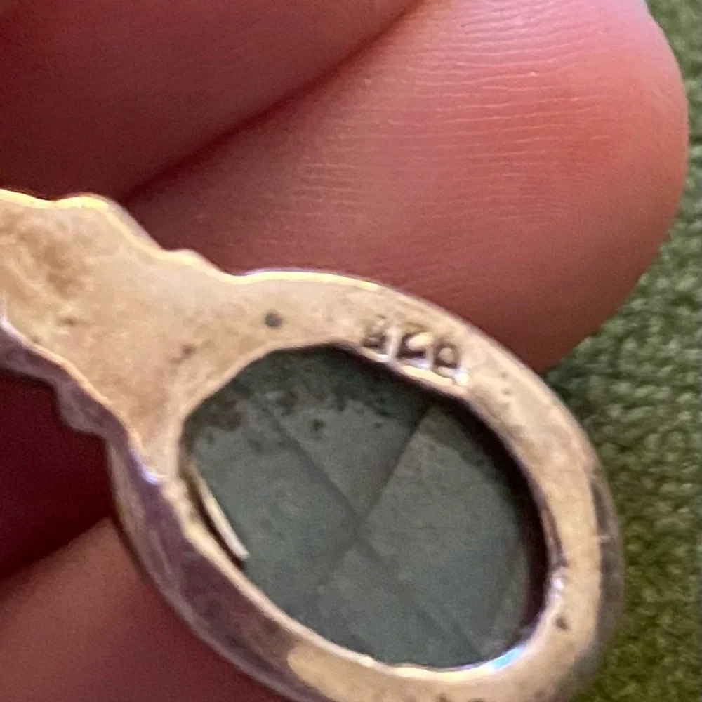 Labradorite sterling earrings - Picture 8 of 8